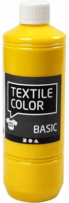Produktbild von Textilfarbe, Primärgelb, 500 ml/ 1 Fl. [HOB-34142]