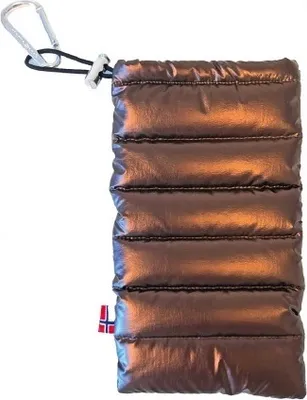 Produktbild von THOQ Smartphone-Tasche, daunengefüttert, bronze
