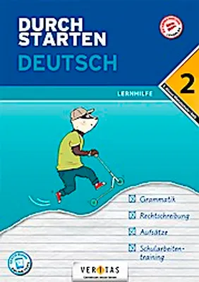 Produktbild von Durchstarten 2. Klasse - Deutsch Mittelschule/AHS - Lernhilfe