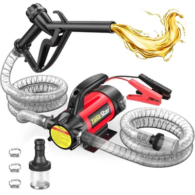 Produktbild von Elektrische Kraftstoff-Transferpumpe - Dieselpumpe - 12 V - 13 GPM - Für Diesel - Mit Zapfpistole - Schläuche - Variante 02