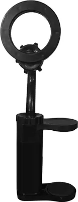 Produktbild von Magnetischer Gitarren-Telefonhalter, 360 Grad drehbar, verstellbar, für Akustik-, klassische E-Gitarre, Bass, Ukulele, zum Anklipsen, Handyhalterung