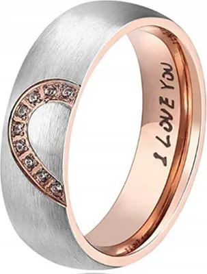 Produktbild von HERZ RING RING BRIDE STAIN 316L r.22