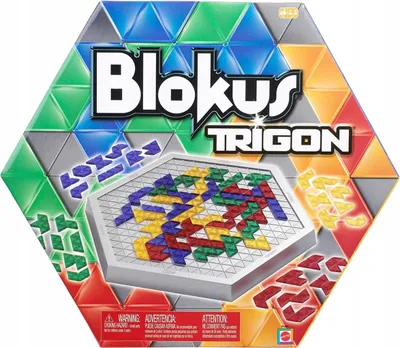 Image de MATTEL BLOKUS Jeu Trigon R1985