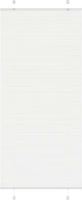 Zdjęcie produktu dla Roleta plisowana biała 95x200 cm Szerokość tkaniny 94,4 cm