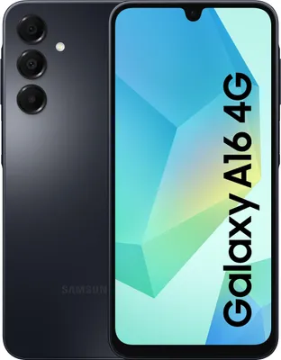 A product shot of a smartphone, showing the front and back.