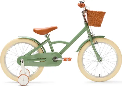 Image de Génération Classic 18 pouces vert - Vélo enfant avec panier