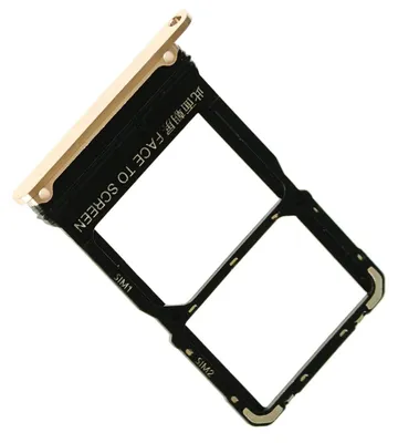 Produktbild von Xiaomi Mi 10 Sim Karten Halter Tray Fach (Gold), Gold