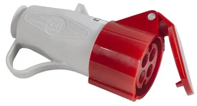 Immagine prodotto di FANTON 71010 Presa mobile rossa trifase 3P+T 16A 380-415V 6h IP44 con cablaggio a vite