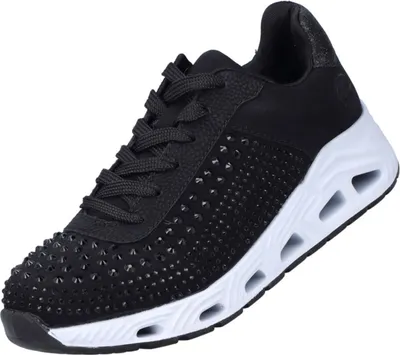 Produktbild von Rieker Sportliche Schnürschuhe Damen 31373737343638 Schwarz 38 EU