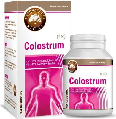 Zdjęcie produktu dla Colostrum, 60 kapsułek