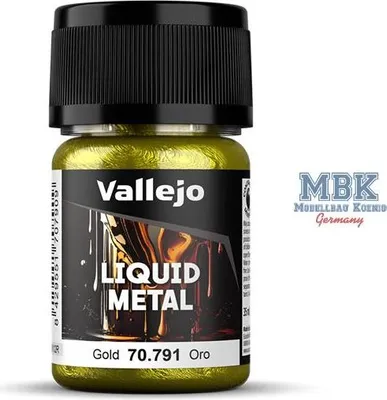 Productafbeelding van Vallejo 70.791, 35 ml, Goud, Metallic, Fles