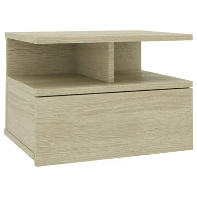 Immagine prodotto di vidaXL Comodino sospeso rovere Sonoma 40x31x27 cm materiale a base di legno