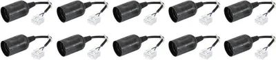 Produktbild von Sygonix SY-4995230 Lampenfassung E27 10er Set 230 V 500 W mit Klemmanschluss