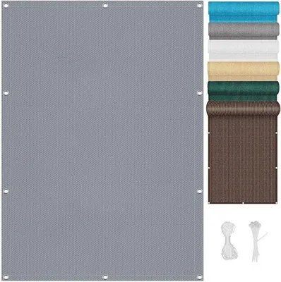 Productafbeelding van Ademend Zonnescherm 3.8 x 3.8 m - UV-bescherming en Schaduw voor Tuin en Patio