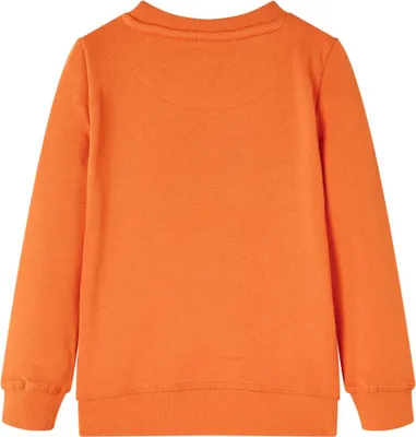 Produktbild von vidaXL Kinder-Sweatshirt Dunkelorange 128
