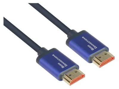 Image de Good Connections HDMI 2.1 Kabel SmartFLEX blau 0,5m
