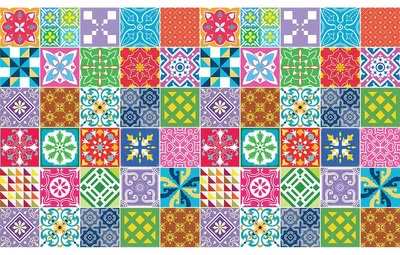 Immagine prodotto di Adesivi autoadesivi per piastrelle per cucina e bagno – 60 adesivi Rianah – 60 adesivi da 15 x 15 cm