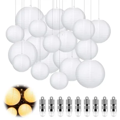 Immagine prodotto di Set di 30 lanterne decorative in carta