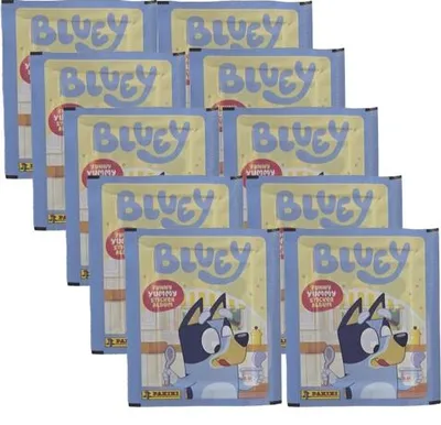 Produktbild von Panini Bluey Sticker Serie 3 Funny Yummy 2026 – 10 Stickertüten / 50 Sticker