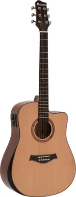 Immagine prodotto di DIMAVERY ASW-60 Grande chitarra acustica, naturale (26245051)