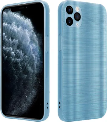 Produktbild von Cadorabo Hülle für Apple iPhone 11 PRO MAX Schutz Hülle in Türkis Handyhülle TPU Silikon Etui Case
