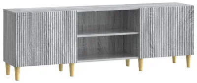 Zdjęcie produktu dla Szafka pod telewizor Szary Sonoma 150 x 31 x 50 cm