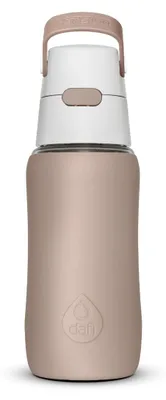 Zdjęcie produktu dla Butelka Filtrująca Dafi SOLID SiliconeFit 500 ml cappuccino z Filtrem