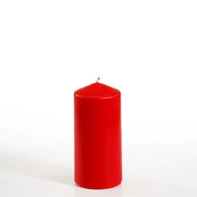 Produktbild von Papstar Stumpenkerzen Ø 60 mm 130 mm rot, 10 x 1 Stück