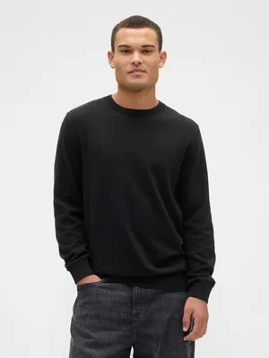 Produktbild von GAP Herren Oversize Pullover aus Baumwollstrick, XS, mit Rippstrickdetails