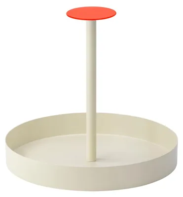 Obrázok produktu pre Podnos, kov, výška 25 cm, priemer 28 cm