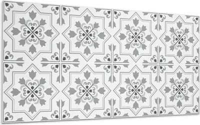 Obrázek produktu pro Listy Se Vzory – Samolepiace Dlaždice – PVC Obklad – Nástenné Obklady – Nástenné Dekorácie – Samolepiace Obklady do Kúpeľne a Kuchyne – 100 x 50 cm