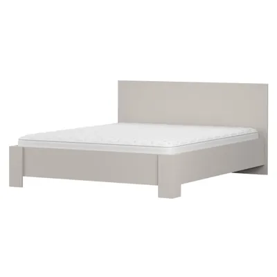 Produktbild von Bett Bettgestell Doppelbett 160x200cm ohne Matratze Kaschmir/Kaschmir MEDIOLAN 03