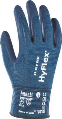 Produktbild von ANSELL Handschuh-Paar HyFlex 11-819 ESD, Handschuhgröße: 10