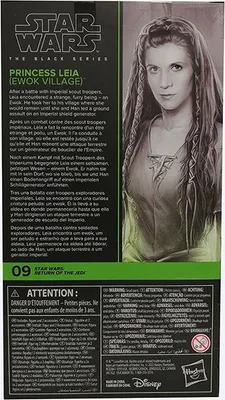 Image de Star Wars Episode VI Black Series Figurine 2022 Princesse Leia (Village Ewok) 15 cm