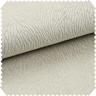 Produktbild von novely® TILDA - Samtiger Chenille-Möbelstoff mit feinem Muster - Robuster Velours-Polsterstoff - Pflegeleichte Meterware 1lfm - Farbe: 02 Beige