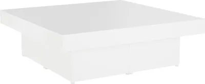 Produktbild von vidaXL Couchtisch Weiß 90x90x28 cm Holzwerkstoff