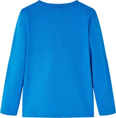Produktbild von vidaXL Kinder-Langarmshirt Kobaltblau 128