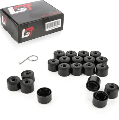 Produktbild von 20x Radschraubenkappen diebstahlhemmend 17 mm für KIA HYUNDAI DAEWOO DAIHATSU