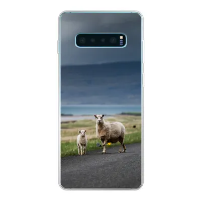 Produktbild von MuchoWow® Handyhülle Schutzhülle Hülle für Samsung Galaxy S10 Lite Schaf - Lamm - Sturm Silikon Softcase Handy Hülle - Schutz