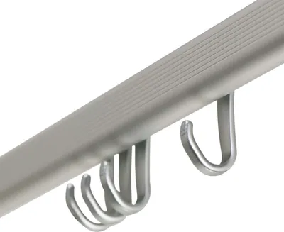 Immagine prodotto di Set di binari per tende da doccia Sealskin Easy-Roll in alluminio opaco