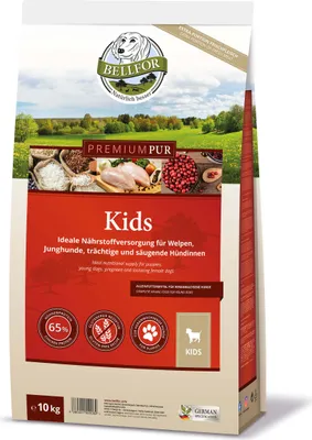 Produktbild von Bellfor PREMIUM PUR Kids - Glutenfrei Hundefutter für Welpen 10 kg