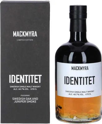 Produktbild von Mackmyra IDENTITET Swedish Single Malt Whisky 48,7% Vol. 0,7l in Geschenkbox