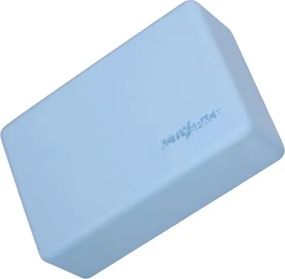 Image de Bloc de mousse pour exercices de yoga - bleu