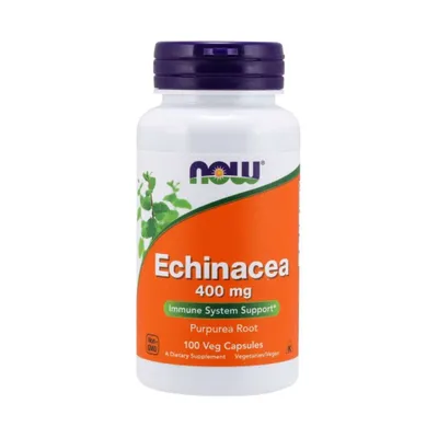 Produktbild von Now Foods Echinacea 400 mg 100 k