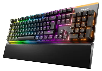 Produktbild von be quiet! Dark Mount Silent Linear Gaming Tastatur USB FR