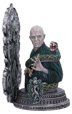 Buchstütze Voldemort, Harry Potter, 20,5 cm, Harz, mehrfarbig