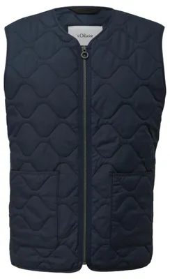 Immagine prodotto di s.Oliver, gilet da uomo, modello 2184688, colore blu, taglia L