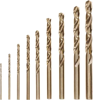 Produktbild von PRO Stainless Steel HSS-Co Spiralbohrer-Set, 10-tlg.