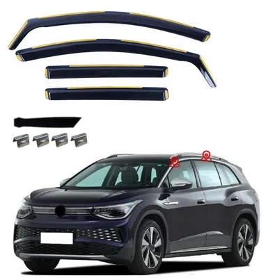 Productafbeelding van Set van 4 windschermen voor de VW VOLKSWAGEN ID.6 MK1 (vanaf 2021)