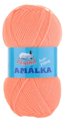 Produktbild von 100g Strickgarn Amalka Strick-Wolle Polyacryl Anti Pilling Effekt Farbwahl